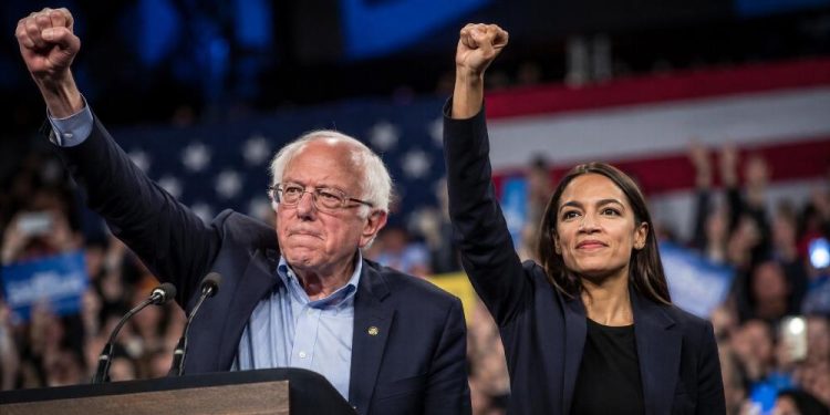 Bernie Sanders Alexandria Ocasio-Cortez
